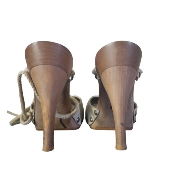 Stella McCartney lace up heels Size 7.5 - Picture 7 of 9